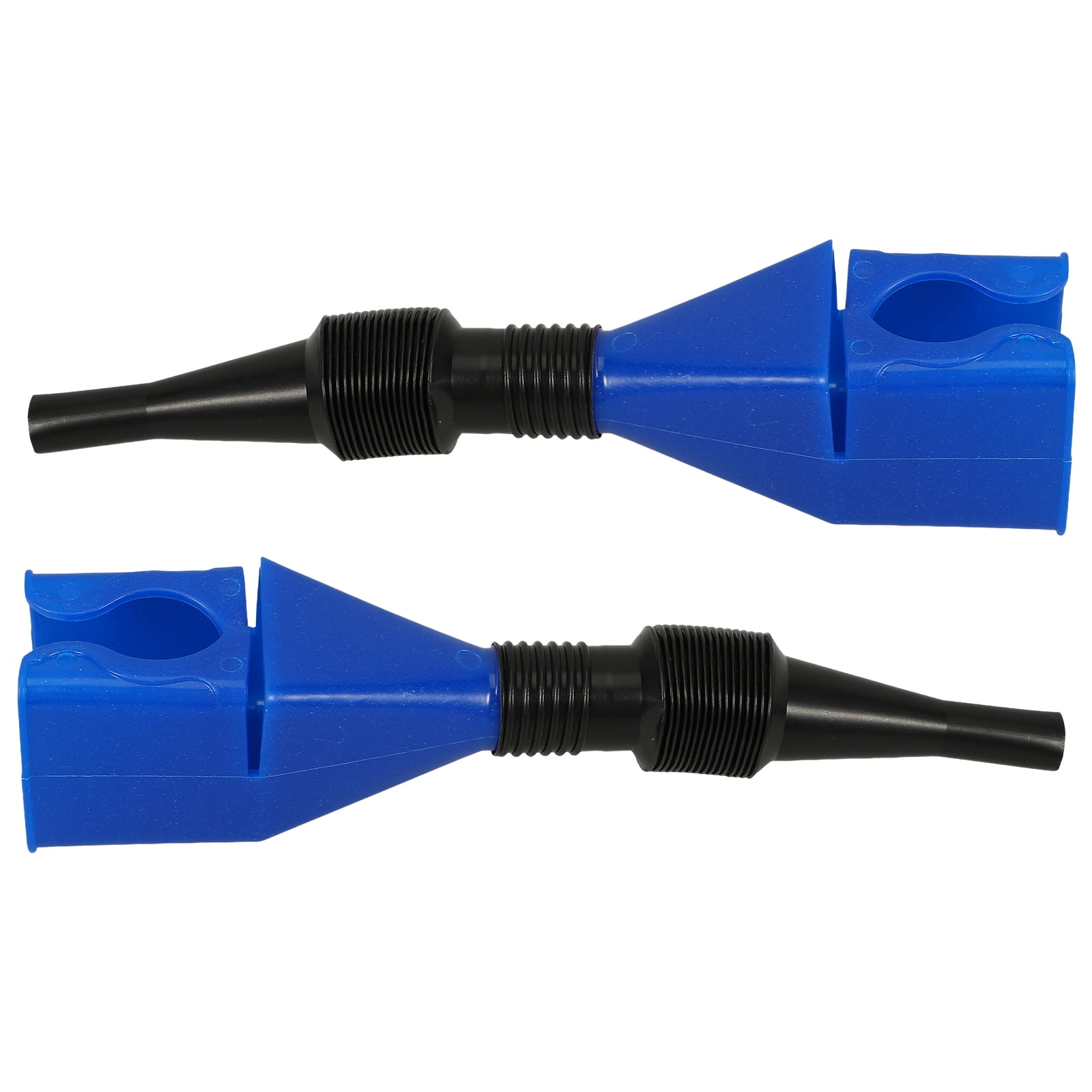 Worgeous 2 Pcs Funnels for Automotive Use Premium Oil Wide Mouth Blue
