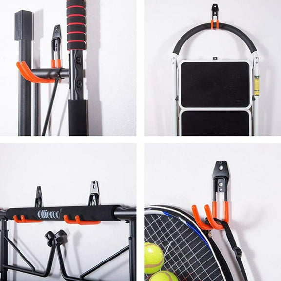 Worgeous 2 Pcs Garage Storage Hangers Warehouse Hooks J Hanging Rack