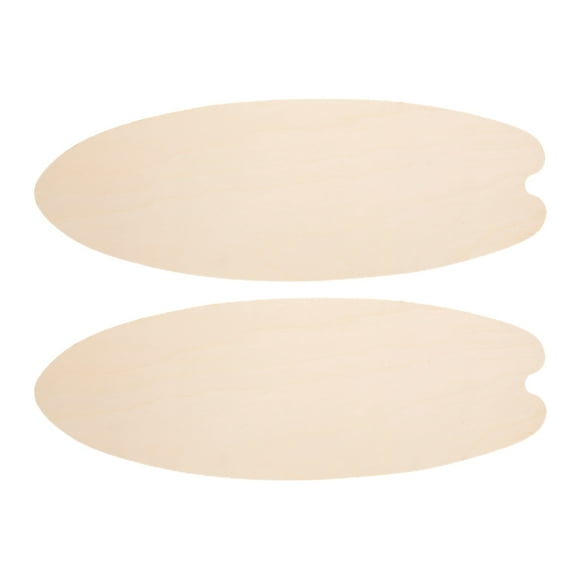 Worgeous 2 Pcs Mini Surfboard Paddleboard Wavy Surfboards