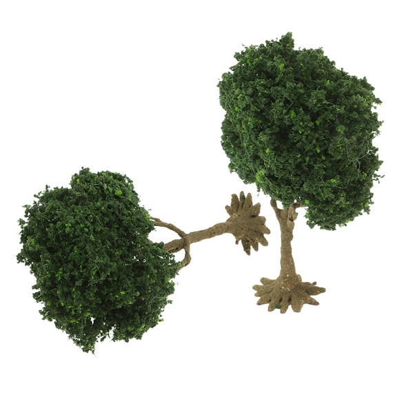 Worgeous 2 Pcs Model Trees Miniature Fake Diorama Tree Train Railroad Architecture Scenery Trees For Diy Projects Crafts Scenery Landscape 10cm