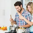 thumbnail image 1 of Worgeous  2 Pcs Multifunctional Kitchen Cooking Spoon Noodle Ramen Scoops, 1 of 8