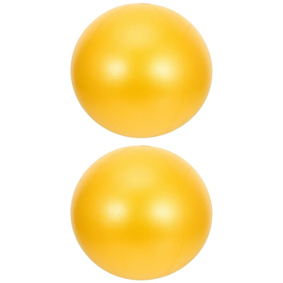 RENACLIPY 2Pcs Versatile PVC Pilates Ball for Indoor Fitness and Posture Training