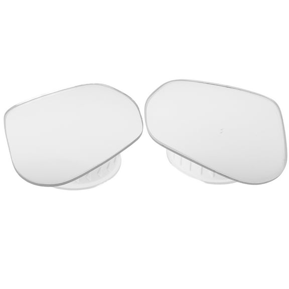 Worgeous  2 Pcs Reversing Small Round Mirror Ultra-clear Auxiliary Rearview