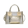 thumbnail image 1 of COSMOBETTY Crossbody Handbags Satchel Transparent 2Pcs Set Multi for Women, 1 of 7
