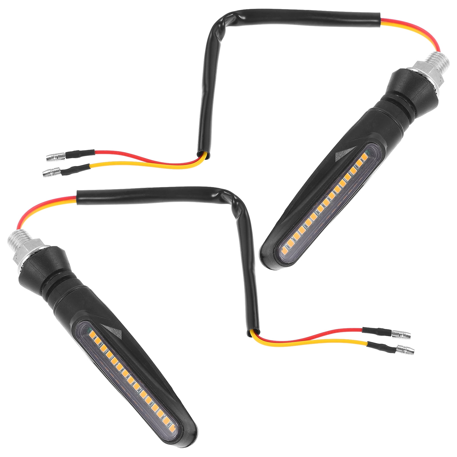 Worgeous 2 Pcs Signal Motorcycle License Plate Bracket Motorbike Indicators Turn Signals