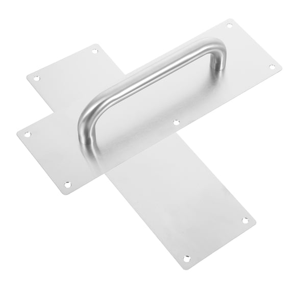 SEWCHICS door handle pull Push Pull Door Handle Stainless Steel Silver Door Handle Sleek 2pcs