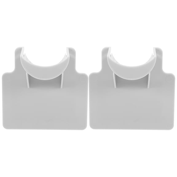SEWCHICS Swimming Pool Hose Holder Grey 2Pcs 3.14X3.14X1.57In