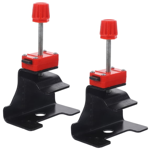 KHBUAB Tile Leveler Strong Bearing Capacity Black 2Pcs for Professionals