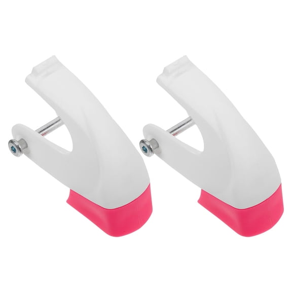 Worgeous 2 Pcs Universal Inline Skate Brake For Skates Roller Brake Roller Brake Device Brakes Skates Roller Skate Brake Stoppers Replacement