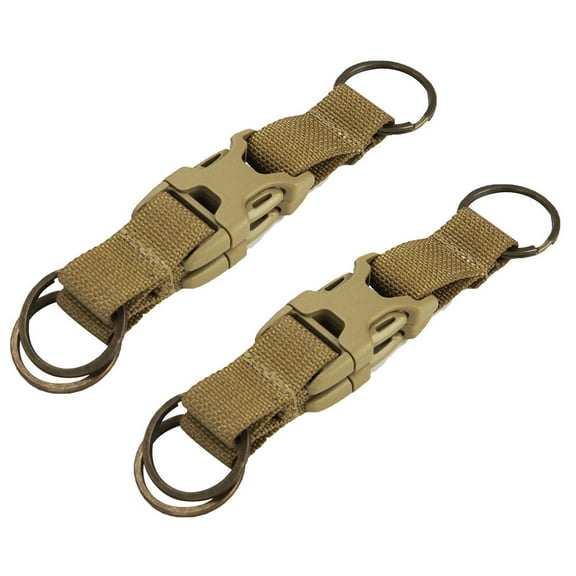 Phenofice Adjustable Buckle Outdoor Backpack Accessory Portable Zinc Alloy 2Pcs