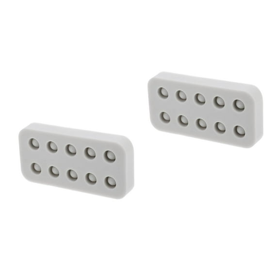 Worgeous 2 Pieces Bee Keeping Beehive Connectors Tool for Beekeeping Apiculture Beige