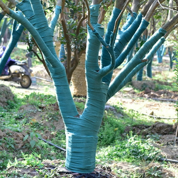 Worgeous 2 Rolls Non-Woven Tree Protector Wrap for Moisturizing and Sun Protection