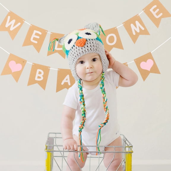 Worgeous 2 Sets Rustic Decor Baby Shower Decorations Gender Neutral