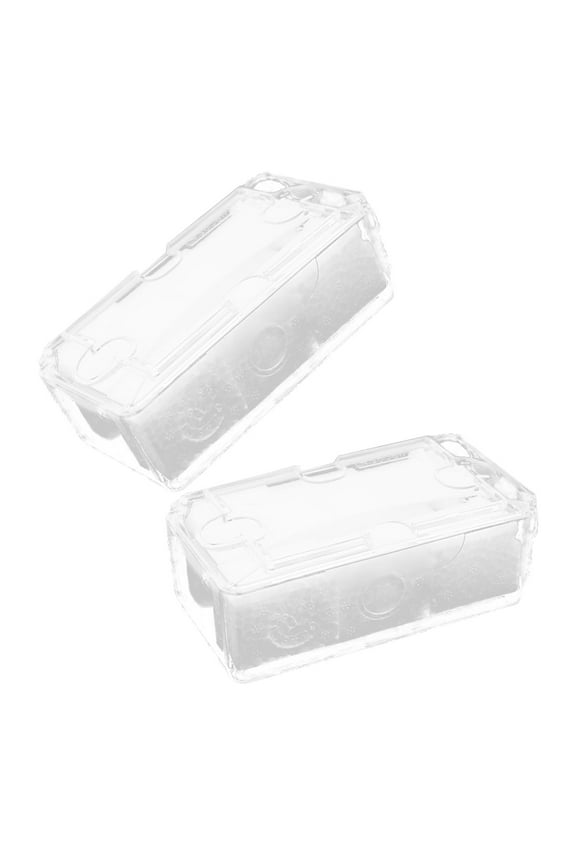 Watch Box White For Men Storage 2 Sets 4.72X2.63X1.97in