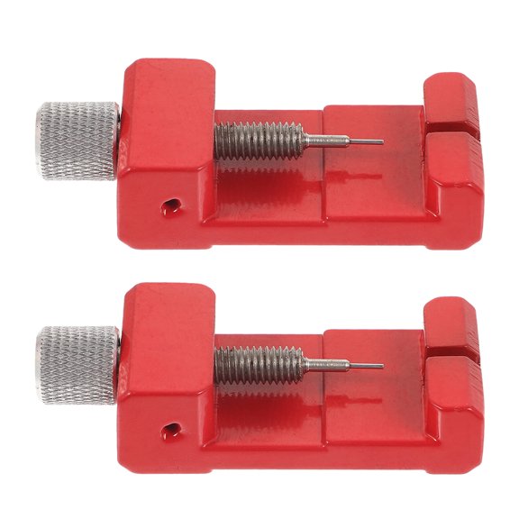 HOOWIFFY Red Chromium Vanadium Steel Watch Repair Tool Kit with 2 Sets for Precise Adjustment and Maintenance