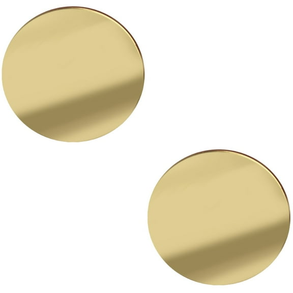 SKISUNO Golden Acrylic Mirror Board Photo Supply Reflective Table Background 2Pcs
