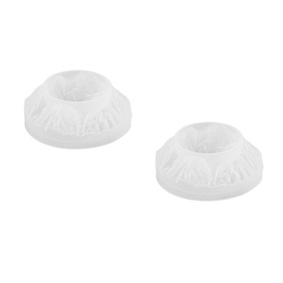 Worgeous 2 pcs  Ashtray Mold Smoking Ash Tray Mould Silicone Mold DIY Storage Tray Mold