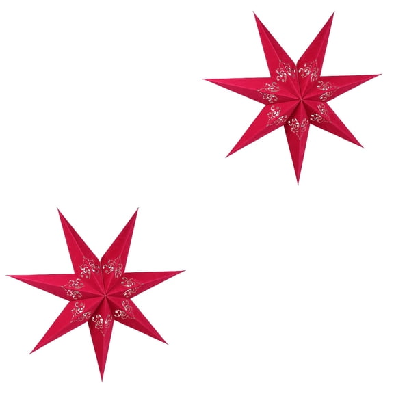 Worgeous 2-Pack Christmas Party Ceiling Light Cover Lampshade Paper Handicraft Decoration