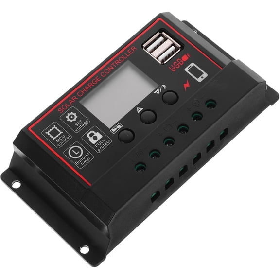 Worgeous  20 A Solar Regulator Battery Industrial Microcontroller