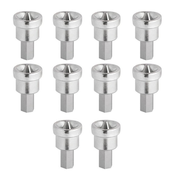 Worgeous 20 Pcs Depth Stop Plasterboard Screws Locating Screwdriver Bits PH2 Drywall Bits Drilling Bits Tools