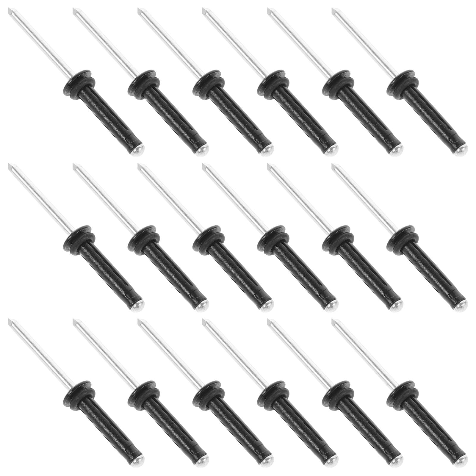 RENACLIPY Kayak Rivet Set 20Pcs Black Aluminum Alloy Easy Install for ...