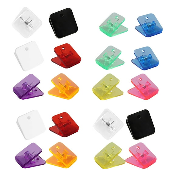 Worgeous  20 Pcs Multifunctional Clip Bulletin Board Leaves Office Integrated Stand Cutouts Package