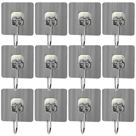 Worgeous Stick Hooks Silver 20Pcs 3.93X2.75X1.38in