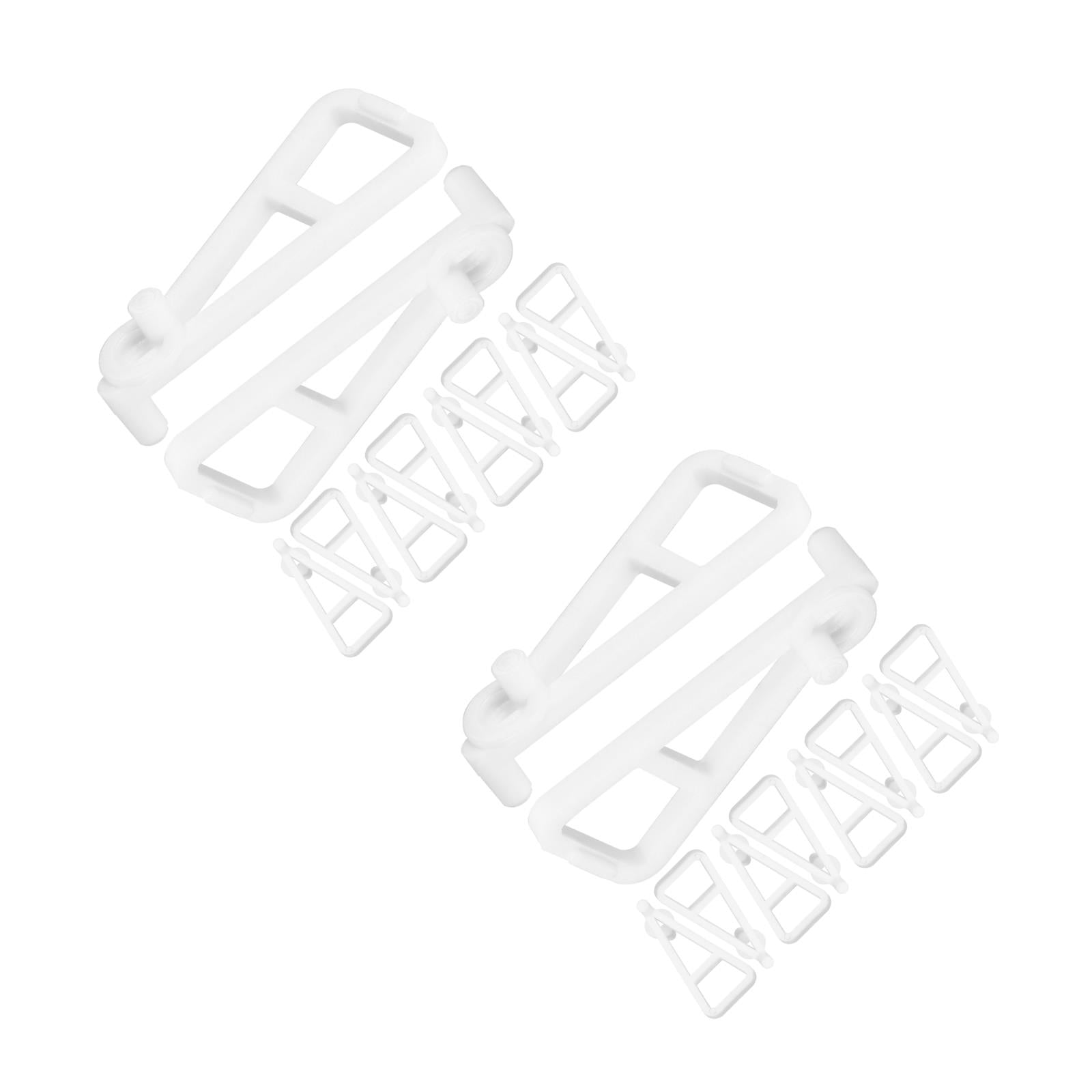 Worgeous 20 pcs Floating Shelf Support Bracket Wardrobe Divider Bracket ...