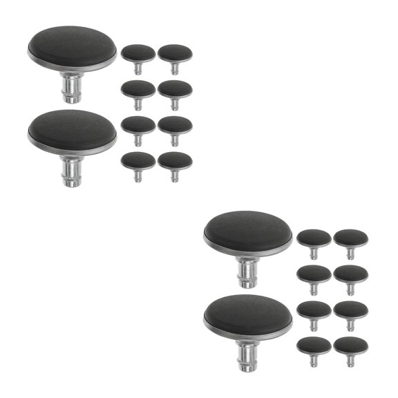 Worgeous 20 pcs  Furniture Chair Casters Wear-resist Wheels Casters Household Fixed Feet Locking Chair Casters Desk Fixed Feet Chair Casters
