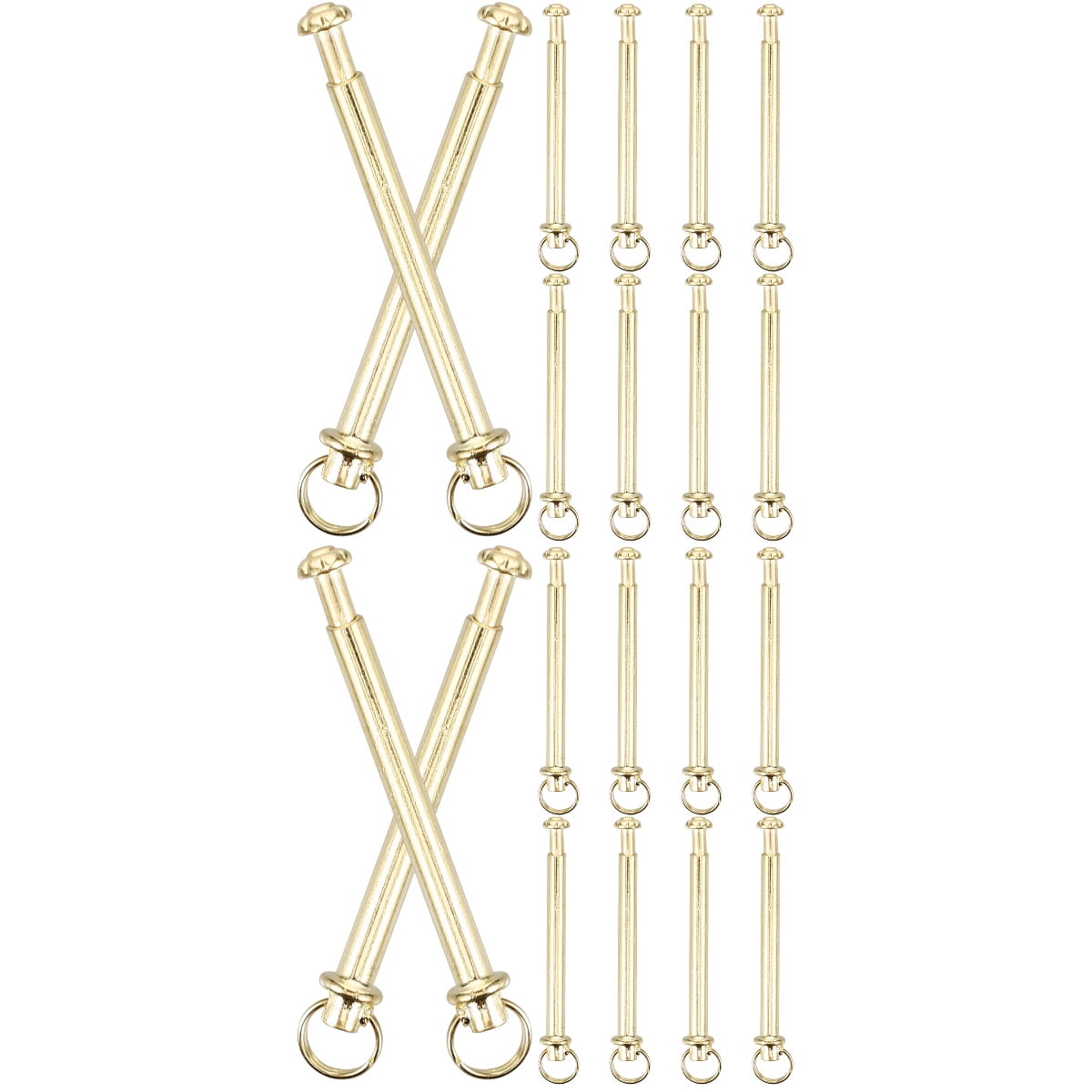Worgeous 20 sets of Folding Fan Shaft Rivets And Nuts Handheld Fan ...