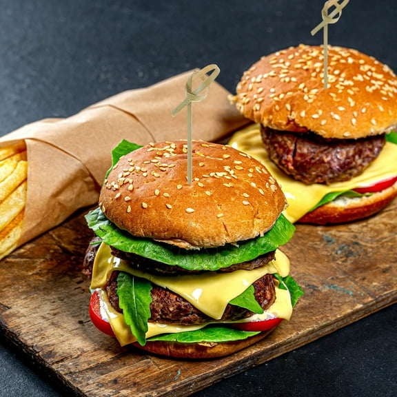 Raindrops Bamboo Food Picks Light Green 200Pcs 4.13X1.18X0.79In