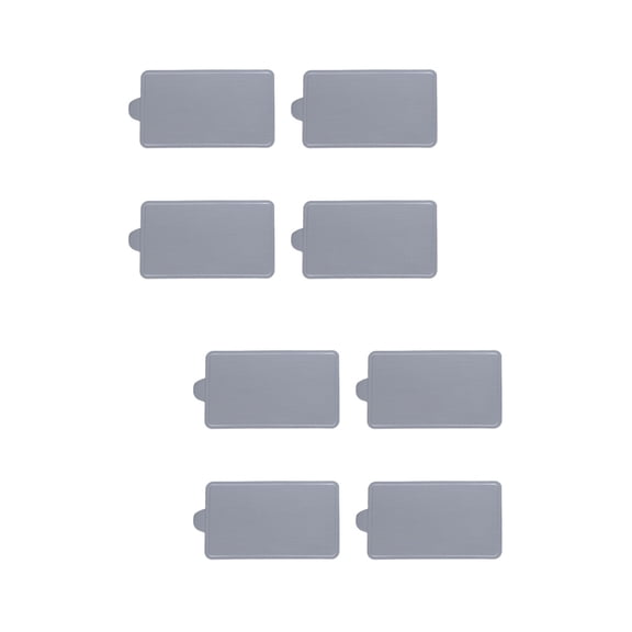 Worgeous 200 pcs  Silver Large Mousse Mats Paper Cake Serving Base Disposable Cupcake Tray