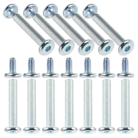 Worgeous 20Pcs Inline Skate Screws Reasonable Design For Metal Screws 40X0.2In