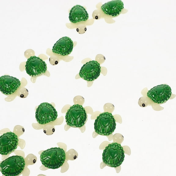 SWETRACE Tiny Reptile Figures Synthetic Resin Friends Who Love Miniatures Gardening 20Pcs 0.8In
