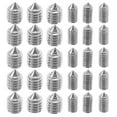 thumbnail image 1 of Worgeous 20pcs Bathroom Towel Rack Mounting Screws Easy Installation For Bathroom Kitchen Closet Towel Bar Replacement Hardware Tool, 1 of 8