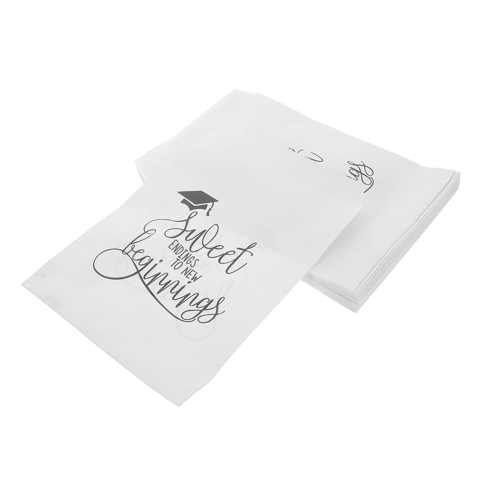 Worgeous 20pcs Graduation Candy Bags Cookie Bags Graduation Party Supplies Paper Party Bags for Graduation Party Favors Graduation Goodie Bags Paper Graduation Bags
