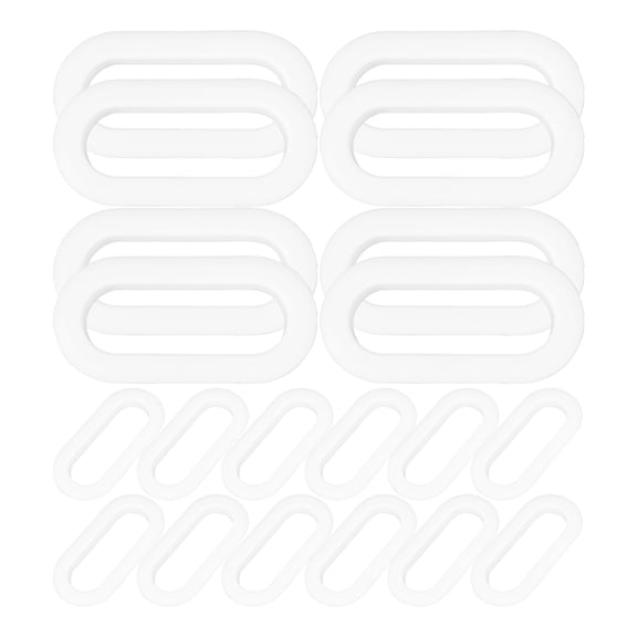 Worgeous 20pcs Plastic Handles For Carrying Carton Boxes Replacement Handles For Cardboard Boxes Diy Box Accessories Handles For Boxes