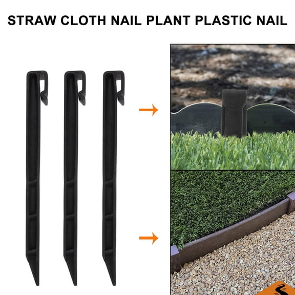 RENACLIPY Plant Fixed Stakes Renaclipy Tough Pe Plastic for Gardening 20Pcs