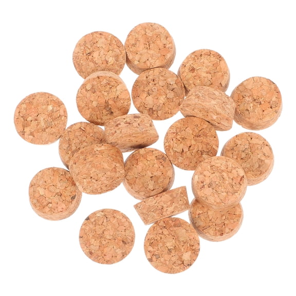 SEWCHICS tapered cork plugs Cork Stoppers Temperature Resistance Adults Home 20pcs