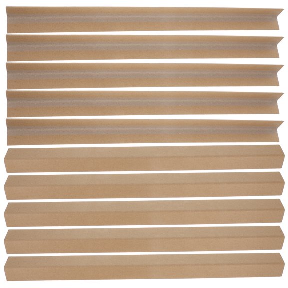 Worgeous Pcs Cardboard Edge Protector Baseball Decals Anti-collision Football Khaki