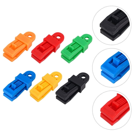 Worgeous Multifunctional Tent Clamps - Outdoor Canopy Buckles and Fixing Clamps for Camping and Hiking Gear