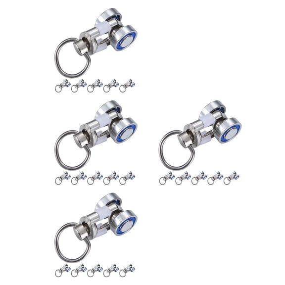 Worgeous 24 pcs Metal Curtain Rollers Curtain Track Pulley Flexible Curtain Mute Glider Slide Rail Pulleys Curtain Rail Pulleys Runners Window Pulley Curtain Rollers