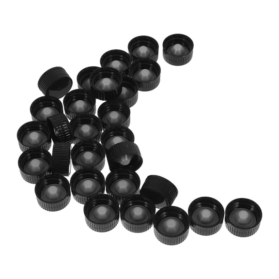 Worgeous 24pcs Aromatherapy Cap With Hole Sealing Cap For Bottles Bottle Sealing Cap Dropper Bottle Cap Glass Bottle Lids Replacement Cap For Oils