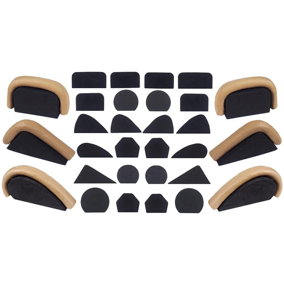 SEWCHICS DIY Mold Mug Tool EVA 24Pcs Black