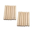 thumbnail image 1 of Worgeous Wooden Craft Sticks with 3MM Hole for DIY Art Projects and Pet Ladder Making 25 Pcs 1x7cm Beige, 1 of 8