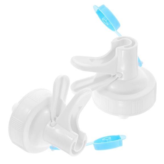 2PCS Cooler Spigot Replacement Push Button Plastic Reusable Spigot Spout for 12L Water Jugs Dispenser