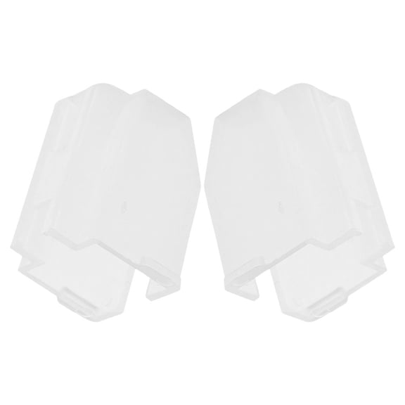 Worgeous 2PCS Record Needle Stylus Protection Cap Needle Sleeve Turntable Needle Covers Stylus Needle Cover Turntable Stylus Cover