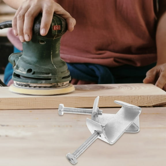 Worgeous Replacement Heavy Duty C Clamp Silver 2Pcs