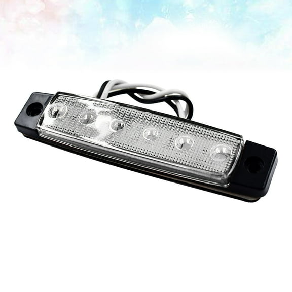 Worgeous 2Pcs Energy Efficient Led Tail Light for Trailer with Stop and Turn Signal