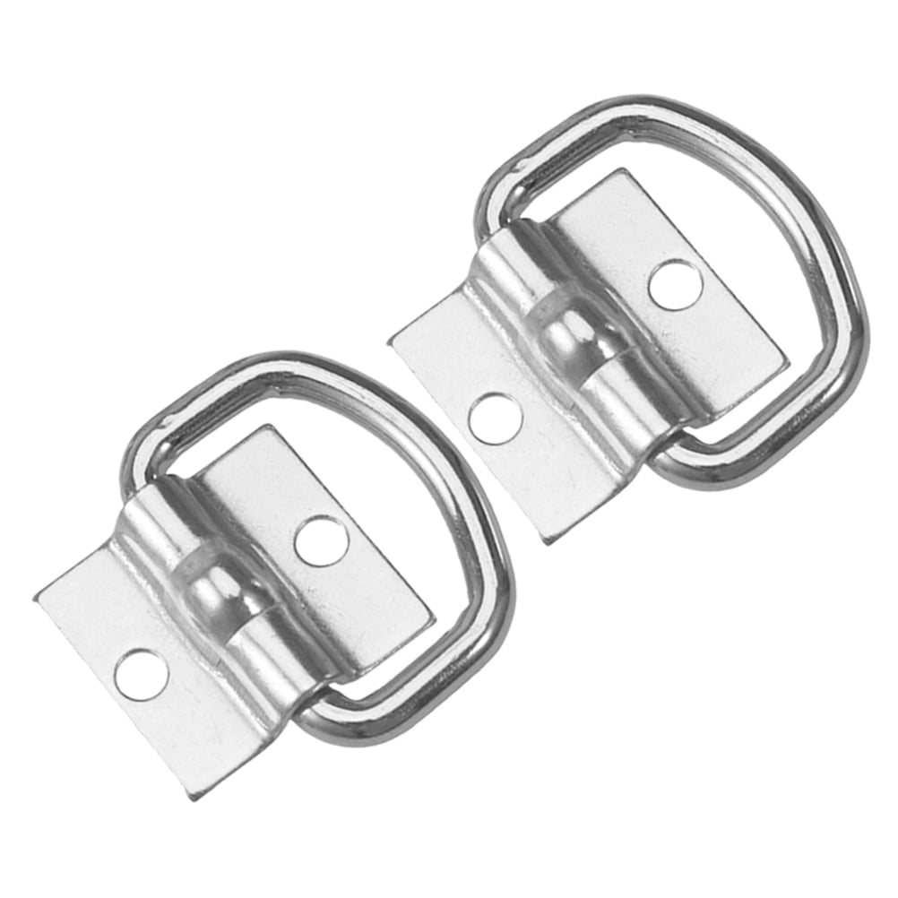 Picture Idea: Worgeous 2Pcs Heavy Duty Steel D Rings Tie Down Anchors